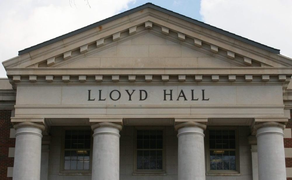 Lloyd Hall, home of the UA Writing Center